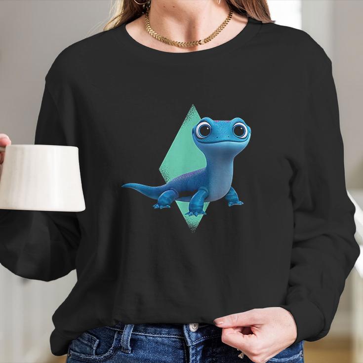 Cute Salamander Bruni Long Sleeve T-Shirt Gifts for Her