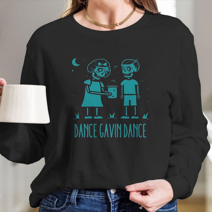 Dance Gavin Dance Graphic Design Long Sleeve T-Shirt Gifts for Her