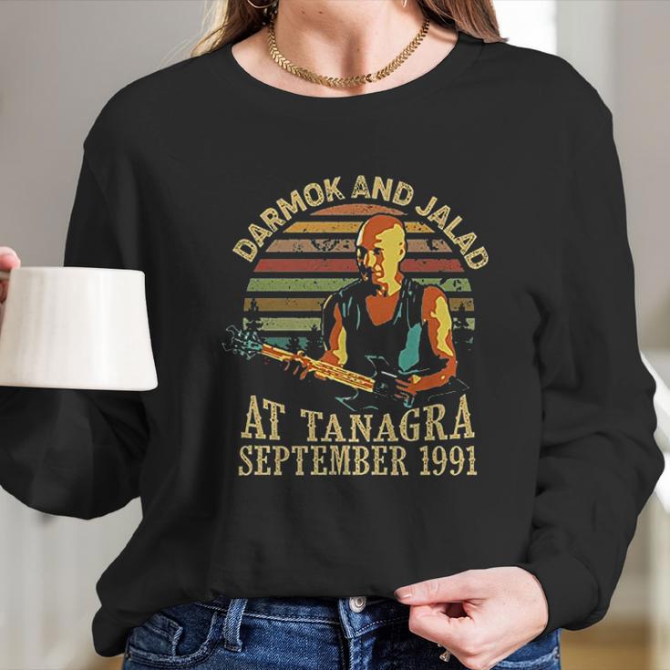 Darmok And Jalad At Tanagra September 1991 Vintage Retro Long Sleeve T-Shirt Gifts for Her