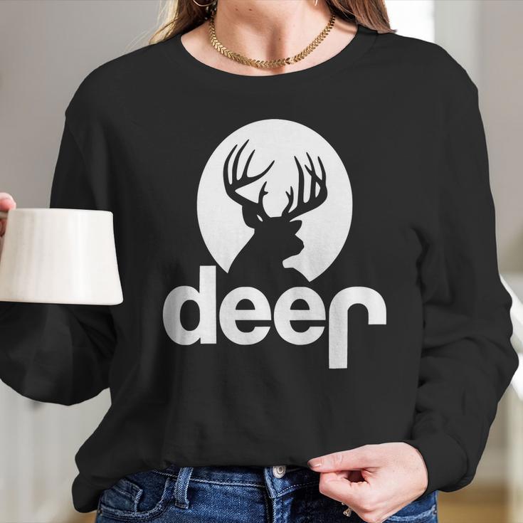 Deer Hunting Funny Jeep Long Sleeve T-Shirt Gifts for Her