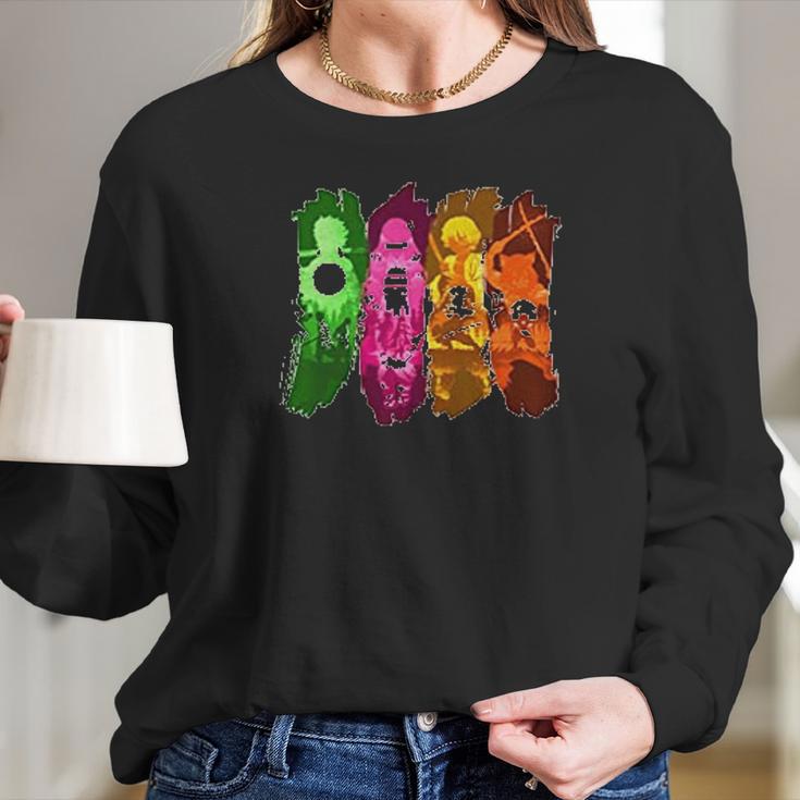 Demon Slayer Different Colors Long Sleeve T-Shirt Gifts for Her