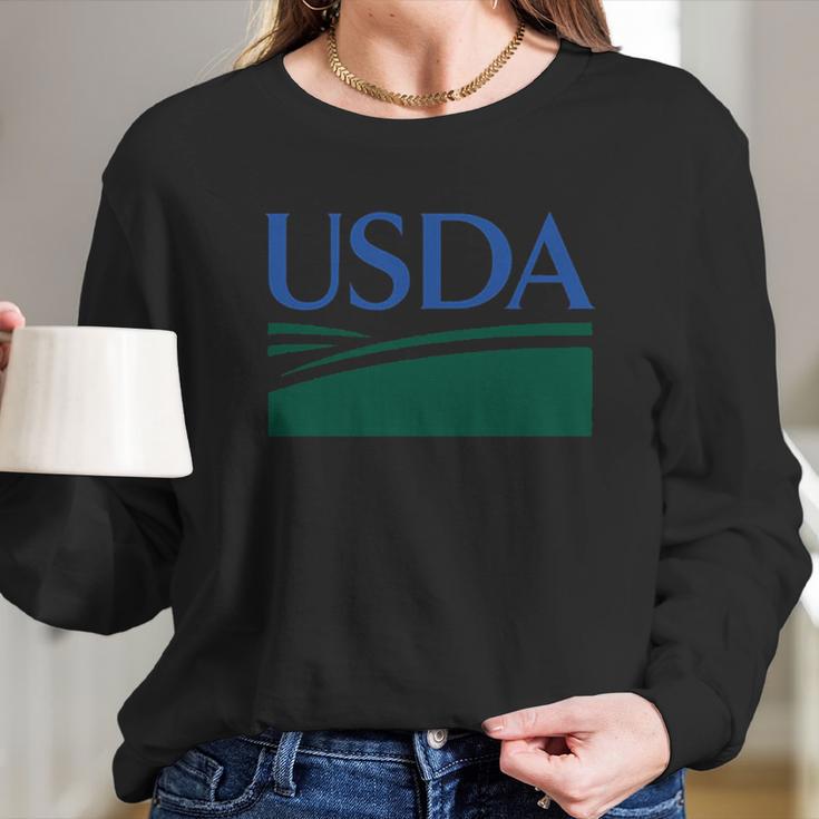 Department Of Agriculture Usda Classic Logo Long Sleeve T-Shirt Gifts for Her