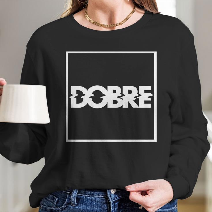 Dobre Brothers Wave Long Sleeve T-Shirt Gifts for Her