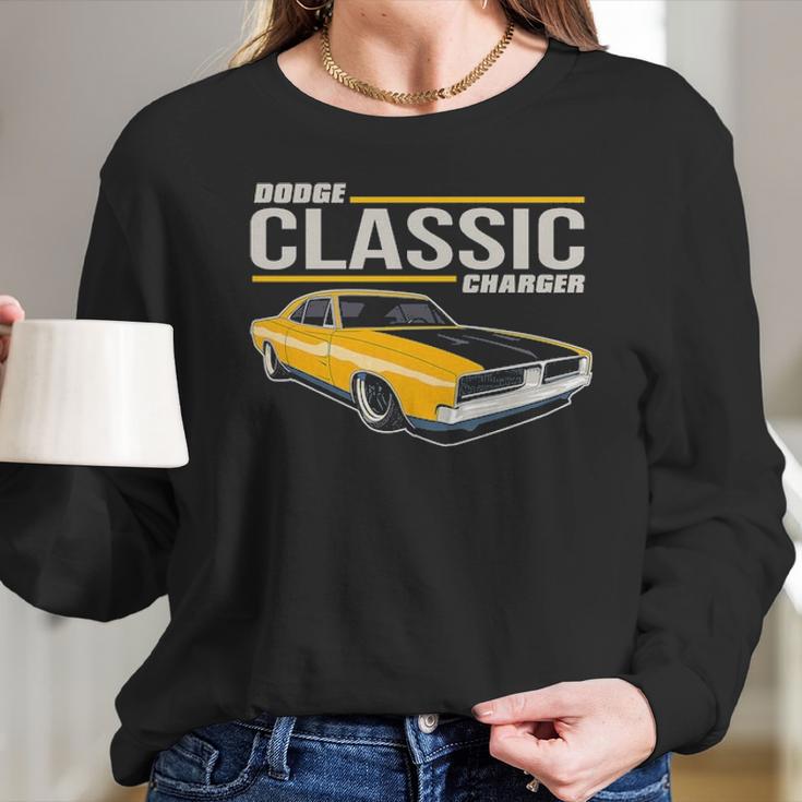 Dodge Charger V2 Long Sleeve T-Shirt Gifts for Her