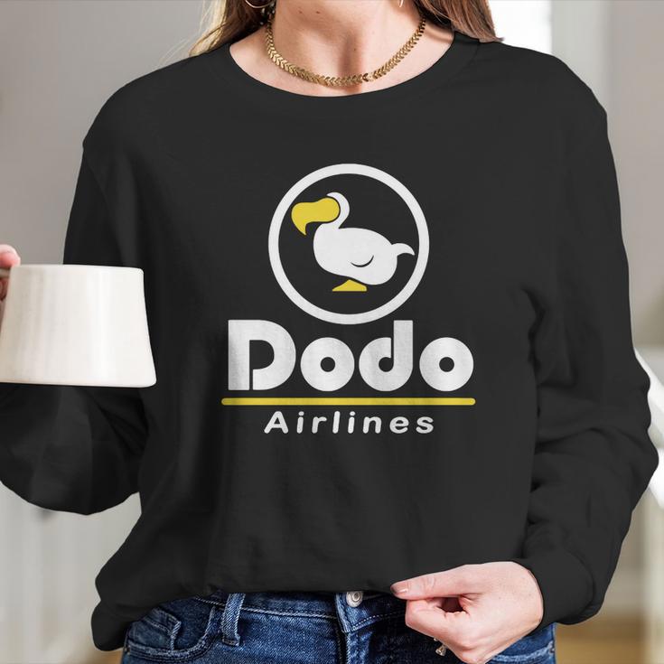 Dodo Airlines Shirt Long Sleeve T-Shirt Gifts for Her