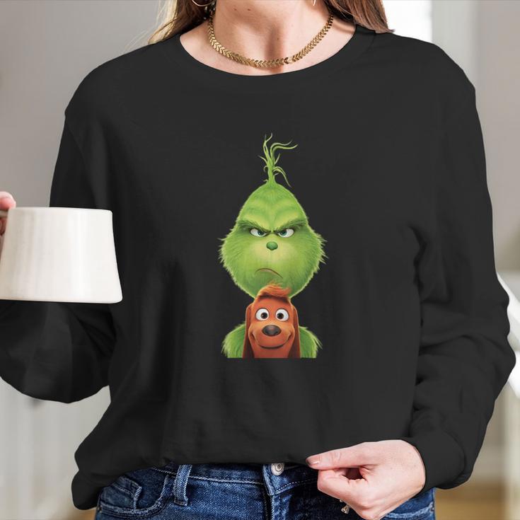 Drseuss The Grinch And Max Long Sleeve T-Shirt Gifts for Her