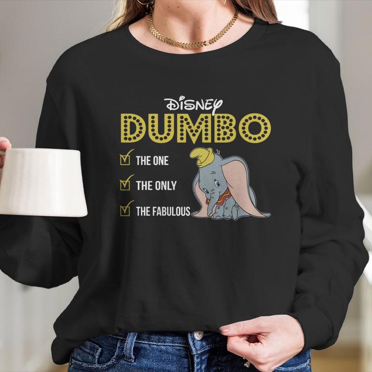 Dumbo The One The Only The Fabulous Long Sleeve T-Shirt Gifts for Her