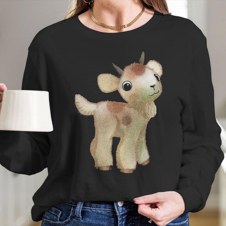 Dwarf Goat Toddler Long Sleeve T-Shirt Gifts for Her