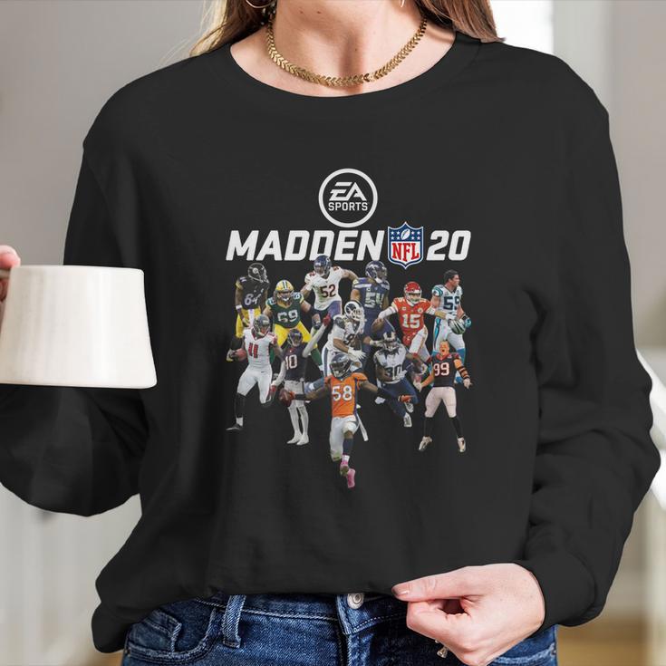 Ea Sports Madden Nfl 20 American Football Fans Gift Long Sleeve T-Shirt Gifts for Her