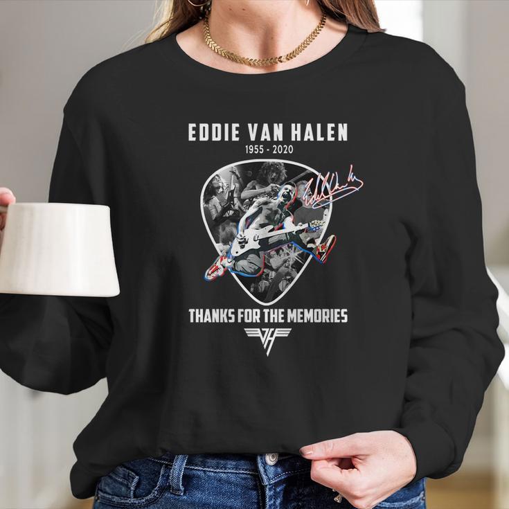 Eddie Van Hallen Long Sleeve T-Shirt Gifts for Her