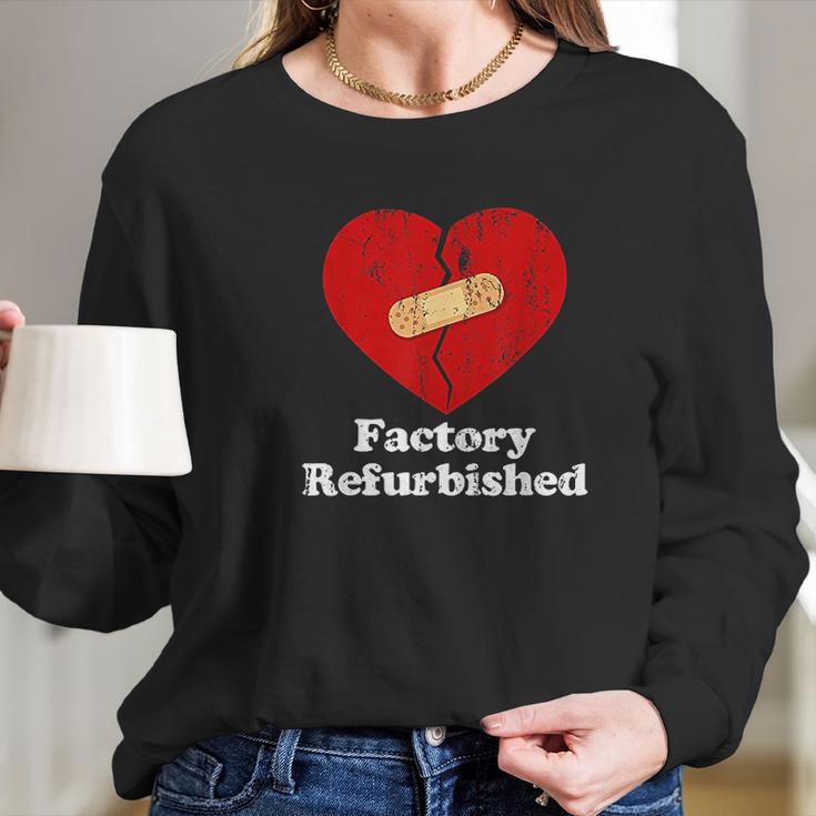 Factory Refurbished Recovery Open Heart Bypass Surgery Long Sleeve T-Shirt Gifts for Her