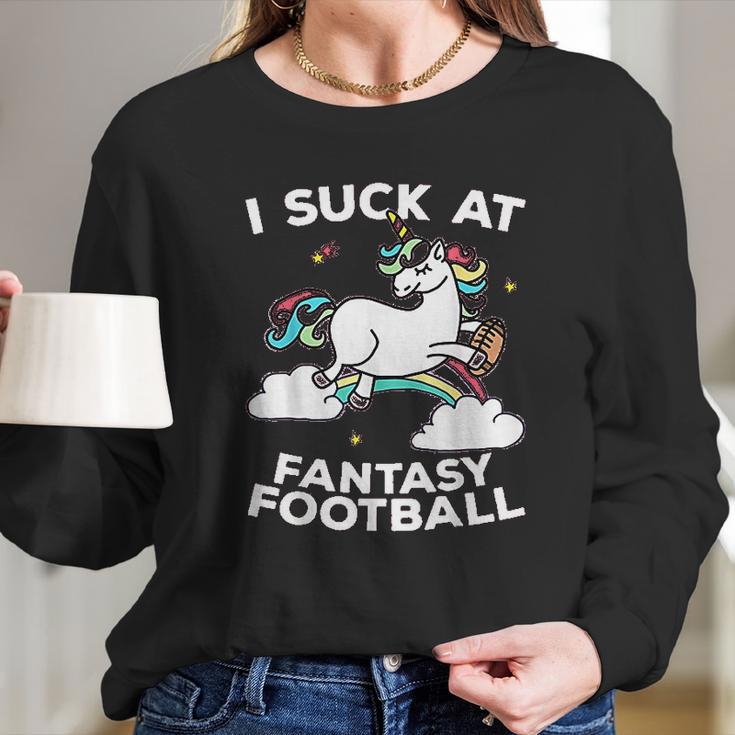 I At Fantasy Football Loser Finishes Last Punishment Long Sleeve T-Shirt Gifts for Her