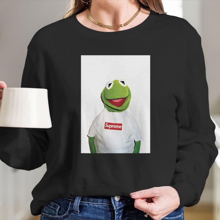 Fashionable Kermit Long Sleeve T-Shirt Gifts for Her