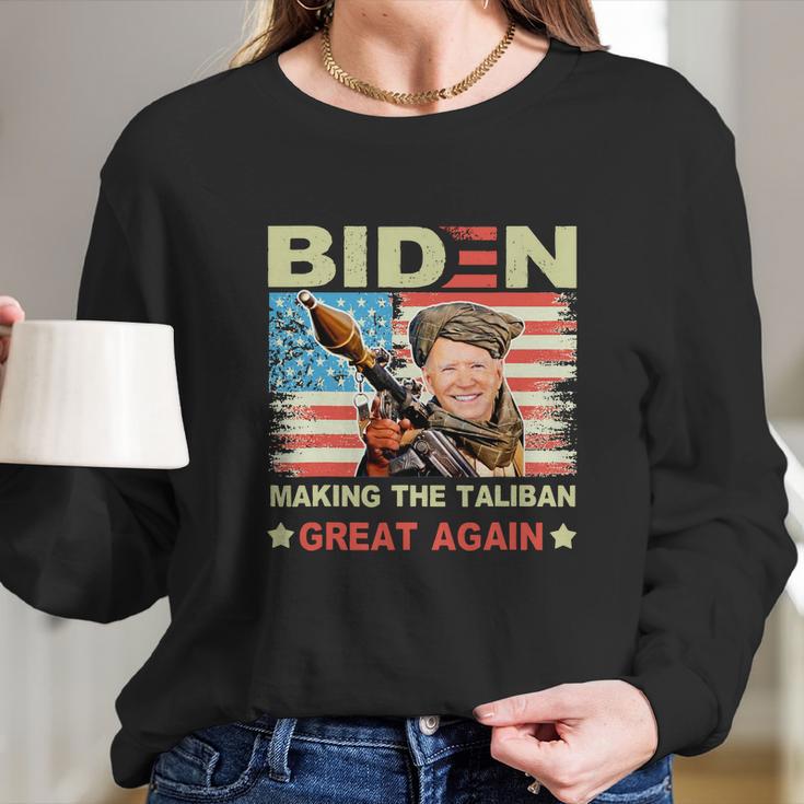 Fjb Bareshelves Bare Shelves Fuck Biden Impeach Biden Harris 8646 Anti Bide Long Sleeve T-Shirt Gifts for Her