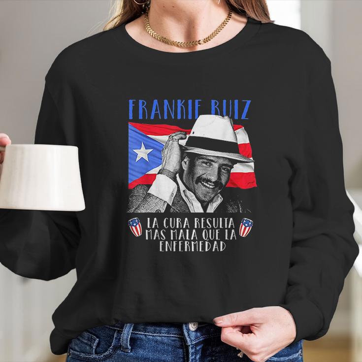 Frankie Ruiz La Cura Long Sleeve T-Shirt Gifts for Her