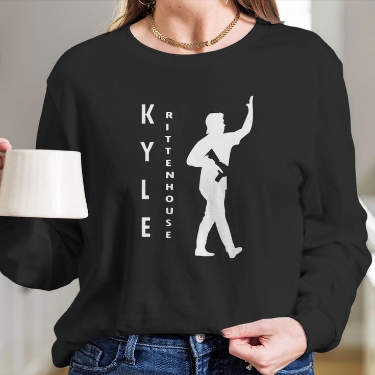 Free Kyle Rittenhouse Basic Long Sleeve T-Shirt Gifts for Her