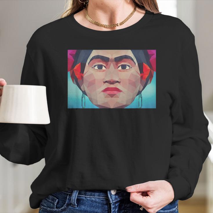 Frida Kahlo Graphic Long Sleeve T-Shirt Gifts for Her