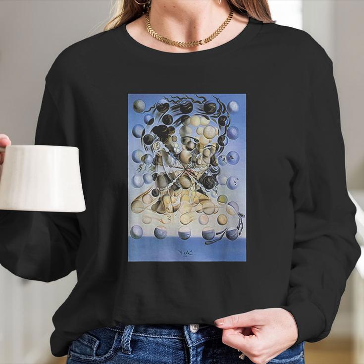 Galatea Of The Spheres Famous Painting By Dali Long Sleeve T-Shirt Gifts for Her