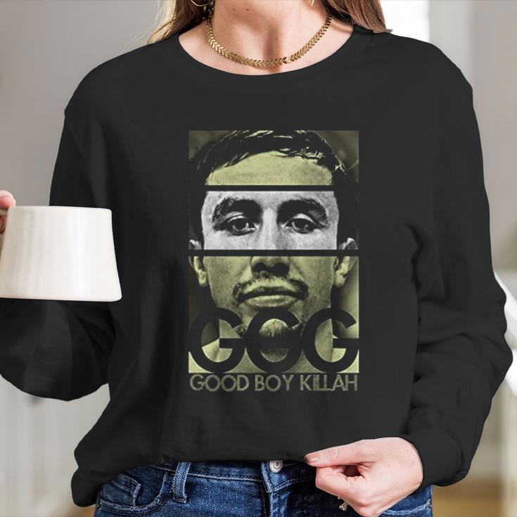 Gennady Golovkin Good Boy Killah Boxing Long Sleeve T-Shirt Gifts for Her