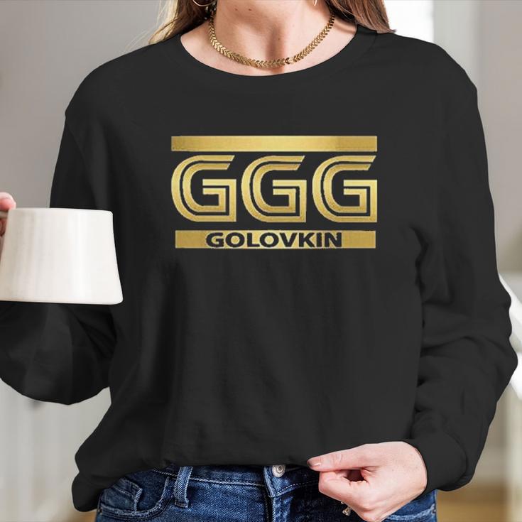 Gennady Golovkin Triple G Long Sleeve T-Shirt Gifts for Her