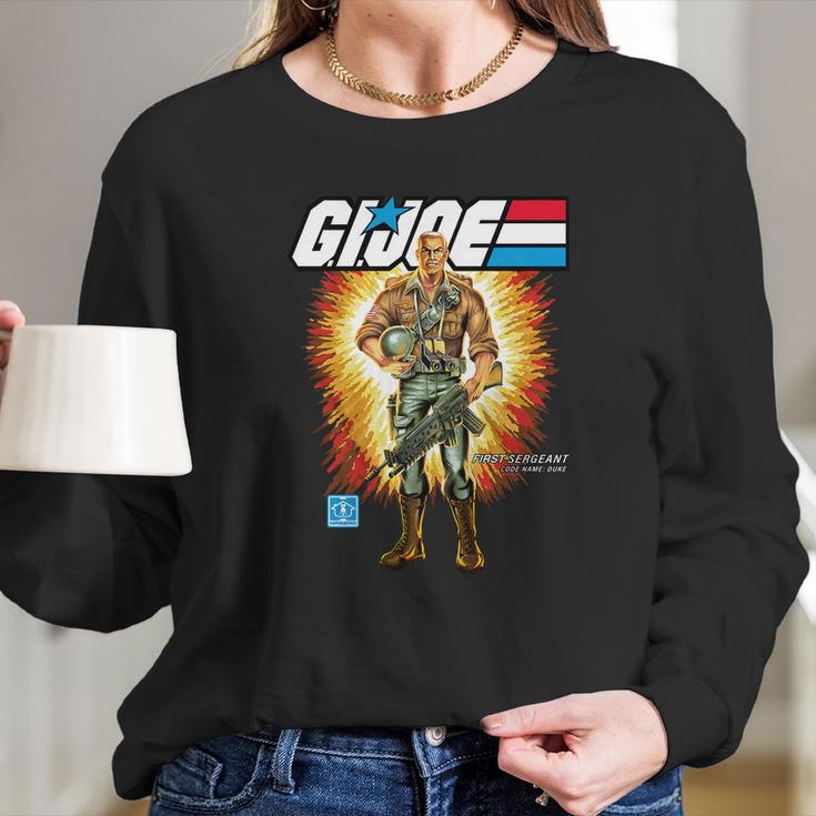 Gi Joe First Sergeant Codename Duke Long Sleeve T-Shirt Gifts for Her