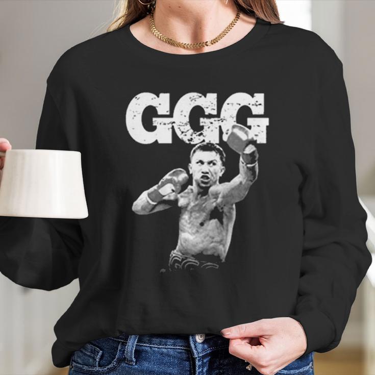 Golovkin Retro Gift Long Sleeve T-Shirt Gifts for Her