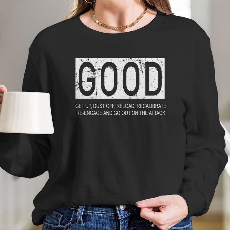 Good Motivational Jocko Navy Seals Long Sleeve T-Shirt Gifts for Her