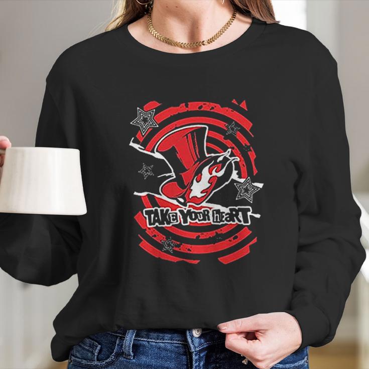 Great Eastern Entertainment Persona 5 Take Your Heart Jrs Long Sleeve T-Shirt Gifts for Her