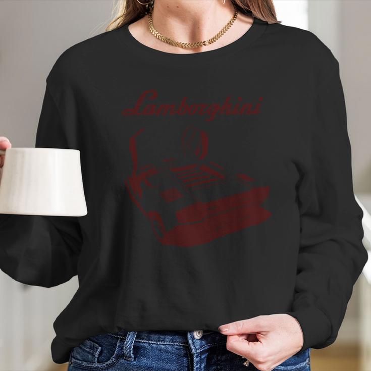 Great Lamborghini Owner Long Sleeve T-Shirt Gifts for Her