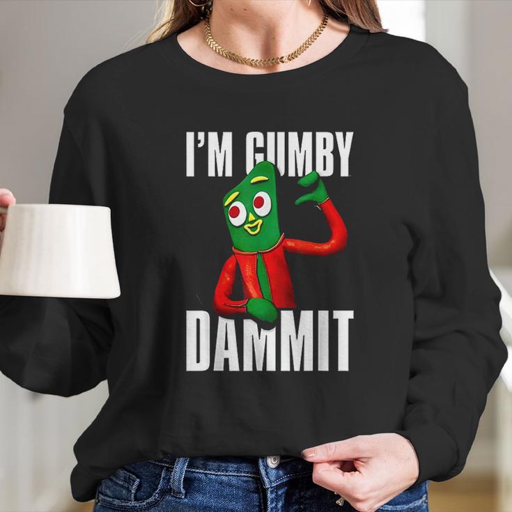 Gumby Im Gumby Long Sleeve T-Shirt Gifts for Her