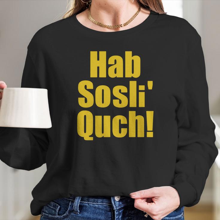 Hab Sosli Quch T-Shirt Long Sleeve T-Shirt Gifts for Her