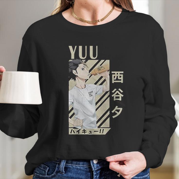 Haikyuu Character Long Sleeve T-Shirt Gifts for Her