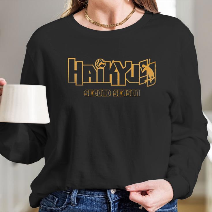 Haikyuu Second Season Long Sleeve T-Shirt Gifts for Her