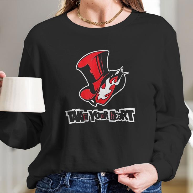 Take Your Heart Persona 5 Long Sleeve T-Shirt Gifts for Her