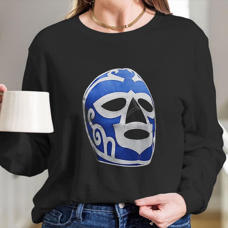 Huracan Ramirez Mexican Wrestling Lucha Libre Luchador Long Sleeve T-Shirt Gifts for Her