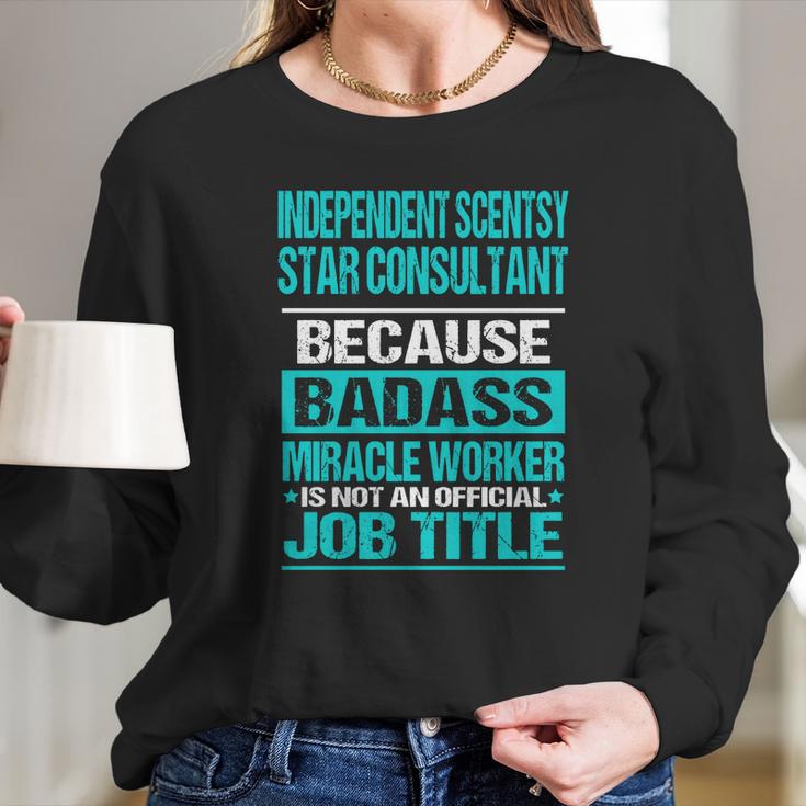 Independent Scentsy Star Consultant Long Sleeve T-Shirt Gifts for Her