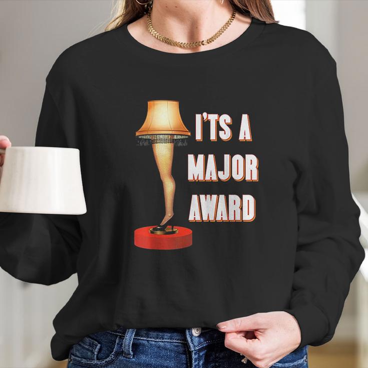 Its A Major Award Long Sleeve T-Shirt Gifts for Her