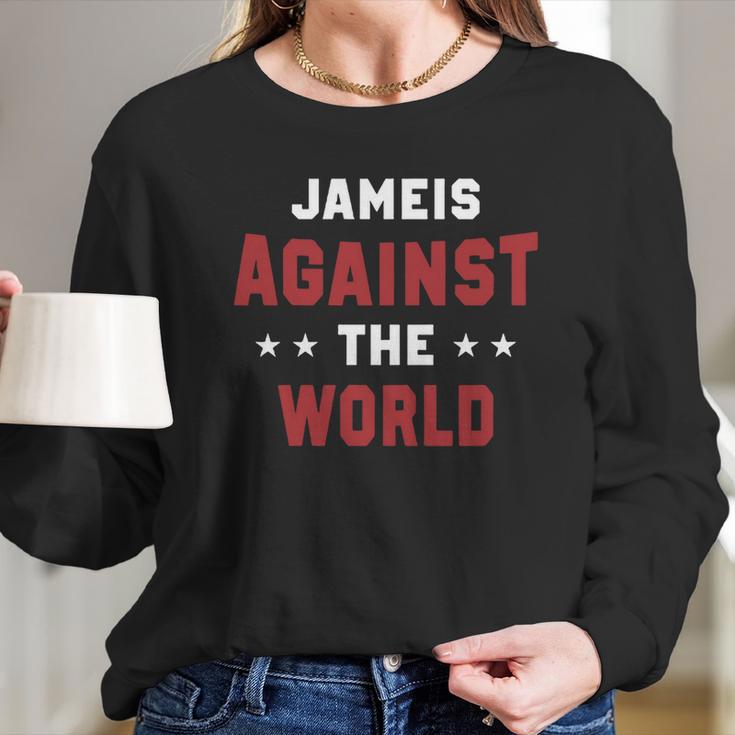 Jameis Winston Against The World Long Sleeve T-Shirt Gifts for Her