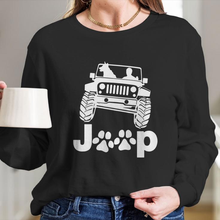 Jeep Dogs Long Sleeve T-Shirt Gifts for Her