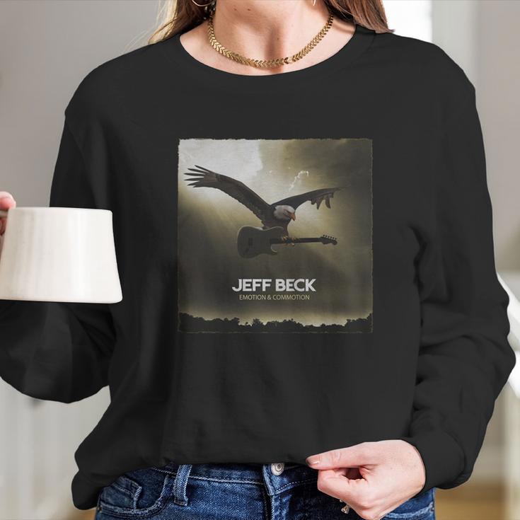 Jeff Beck Emotion And Commotion Tshirt Long Sleeve T-Shirt Gifts for Her