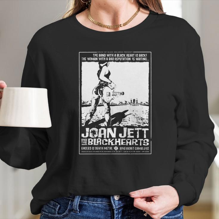 Joan Jett - Runaways Tshirt Long Sleeve T-Shirt Gifts for Her