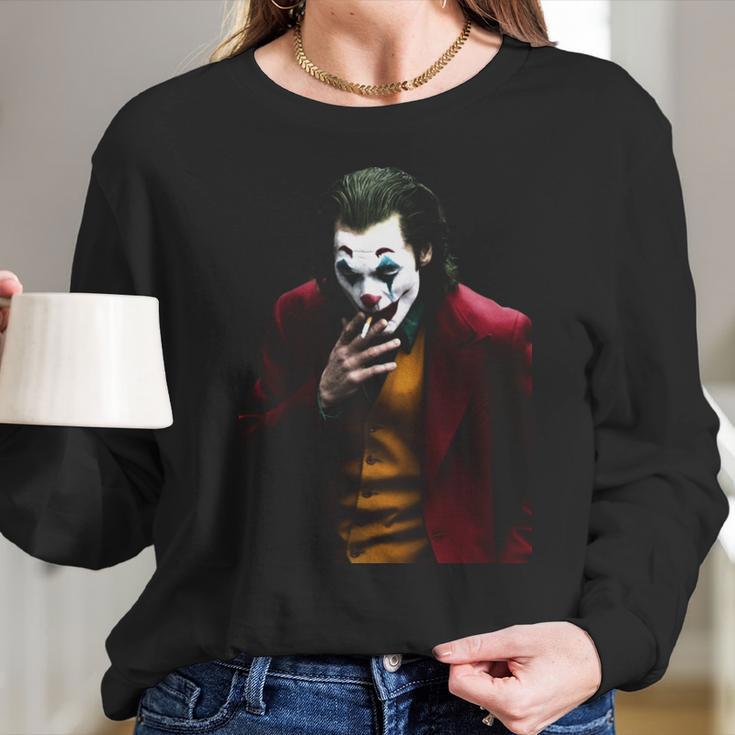 Joaquin Phoenix - Joker 2019 T-Shirt Long Sleeve T-Shirt Gifts for Her