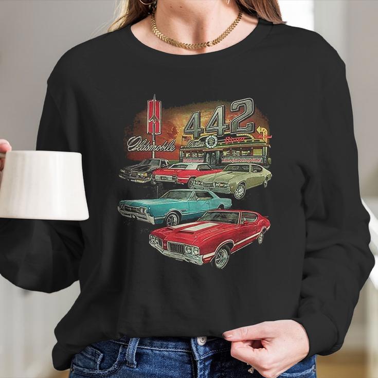 Joe Blow Ts Oldsmobile Long Sleeve T-Shirt Gifts for Her