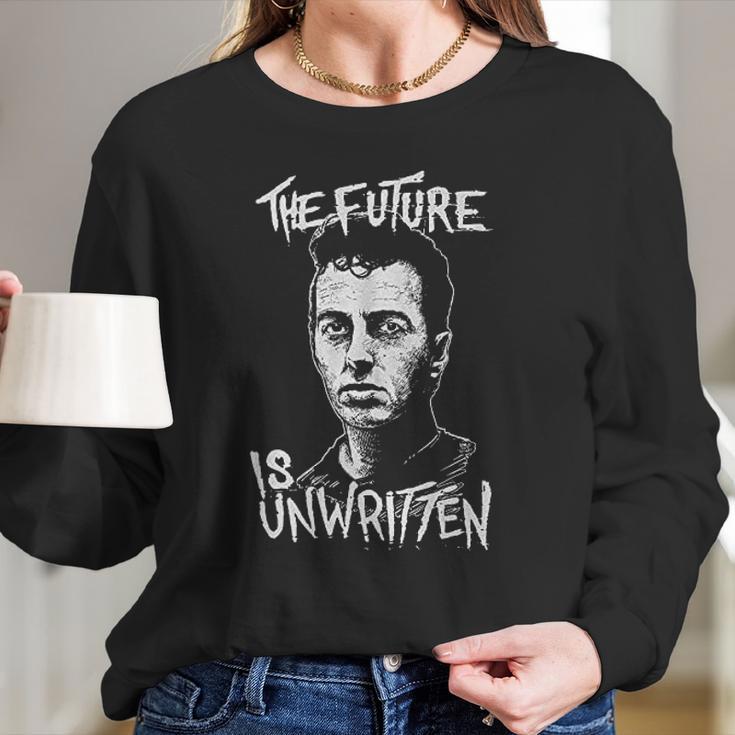 Joe Strummer 999 The Clash Inspired Long Sleeve T-Shirt Gifts for Her