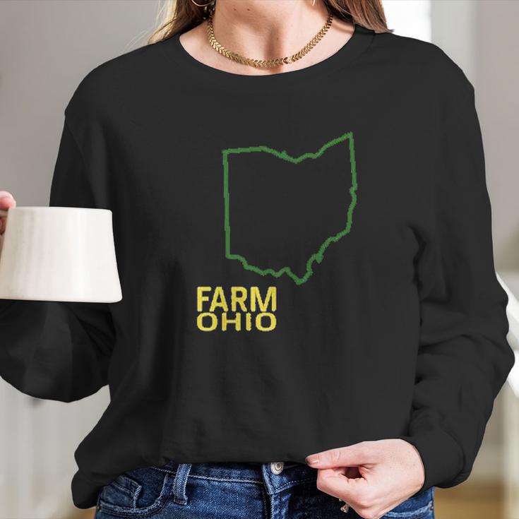 John Deere State Pride Farm Long Sleeve T-Shirt Gifts for Her