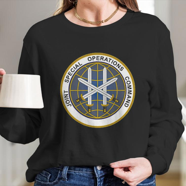 Joint Special Operations Command Jsoc Military Long Sleeve T-Shirt Gifts for Her