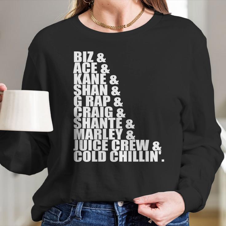 Juice Crew Hierarchy Long Sleeve T-Shirt Gifts for Her