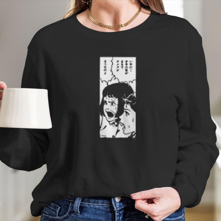 Junji Ito Slug Eye Long Sleeve T-Shirt Gifts for Her