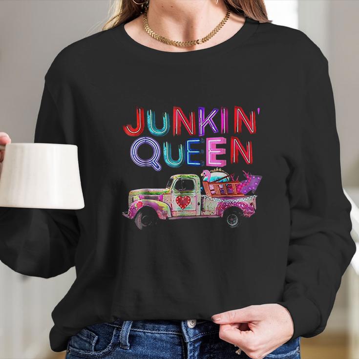 Junkin Flea Markets Vintage Junker Long Sleeve T-Shirt Gifts for Her