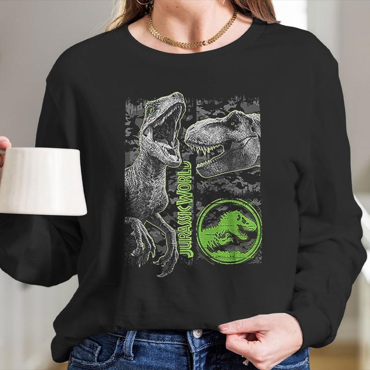 Jurassic World Long Sleeve T-Shirt Gifts for Her